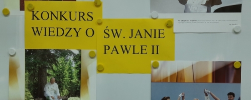 KONKURS O JANIE PAWLE II